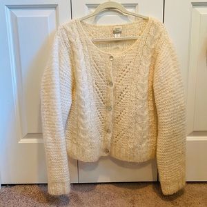 GARNET HILL MOHAIR SWEATER SO COMFY & CUTE!